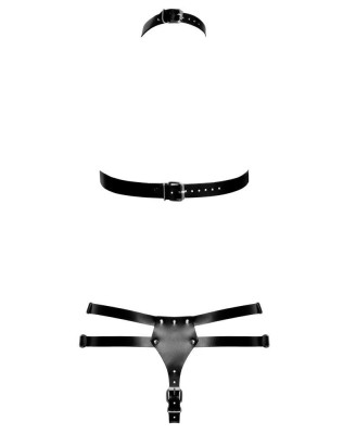 Skórzany Komplet - Leather Harness Set S/M