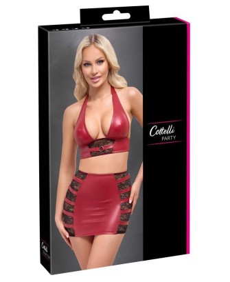 Top & Skirt red M
