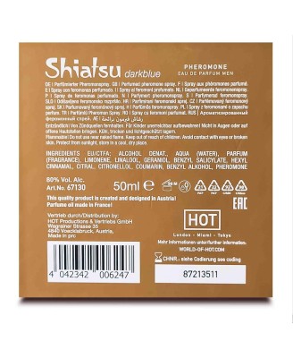 SHIATSU Pheromon Fragrance man darkblue  50 ml