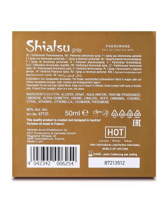 SHIATSU Pheromon Fragrance man grey 50 ml