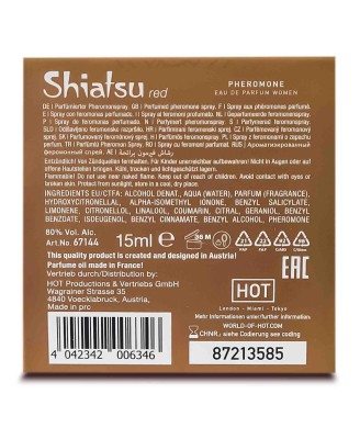 SHIATSU Pheromon Fragrance woman red 15 ml
