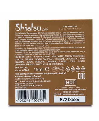 SHIATSU Pheromon Fragrance woman pink 15 ml