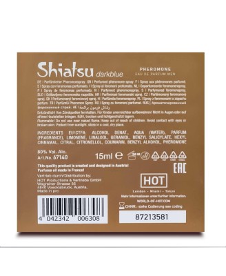 SHIATSU Pheromon Fragrance man darkblue  15 ml