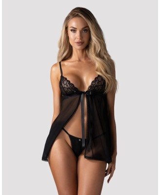 Blomentis babydoll i stringi   XS/S