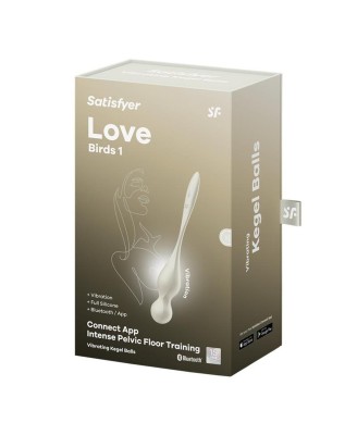 Love Birds 1 white