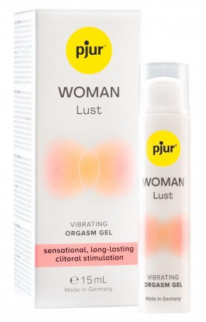 pjur WOMAN Lust, 15 ml - Vibrating Orgasm Gel