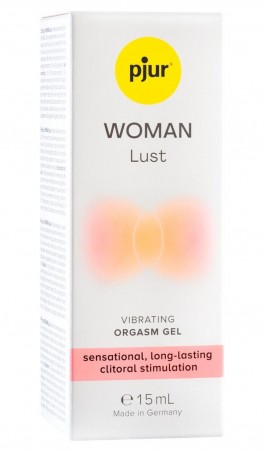 pjur WOMAN Lust, 15 ml - Vibrating Orgasm Gel