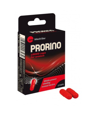 Supl.diety-PRORINO Women- 2pcs black line Libido Caps