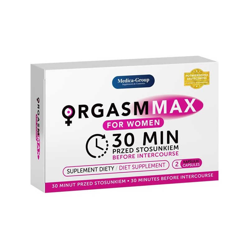 OrgasmMax for Women-2 kapsułki