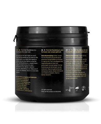 BUTTR - Fisting Gel Numbing - 500 ml