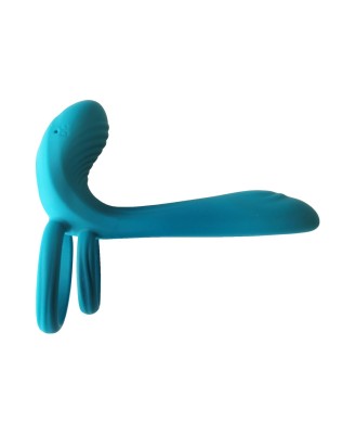 Couples Vibrator Ring Green - Pierścień Erekcyjny