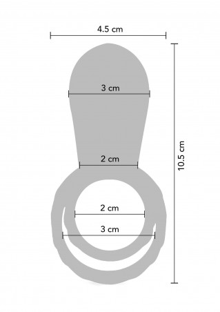 Couples Vibrator Ring Green