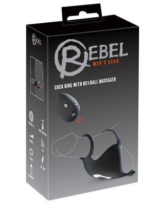Rebel Cock ring with RC Ball m