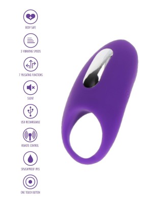 Tease & Arouse C-Ring Purple