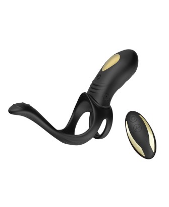 Ring Black 9 vibration function (With Remote)