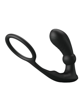 PRETTY LOVE - Warren Black, 12 vibration functions 12 pulse wave settings Wireless remote control