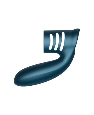 Wibrator-Silicone Ring Blue USB 7 Function