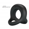 PRETTY LOVE - VIBRANT PENIS RING ELLIOTT Black, 10 vibration functions