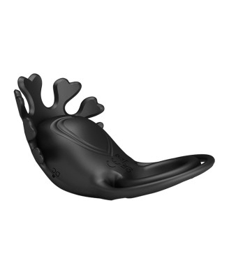 PRETTY LOVE - VIBRANT PENIS RING RUBEN Black, 7 vibration functions