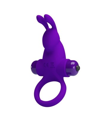 PRETTY LOVE - VIBRANT PENIS RING I Purple