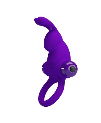 PRETTY LOVE - VIBRANT PENIS RING I Purple
