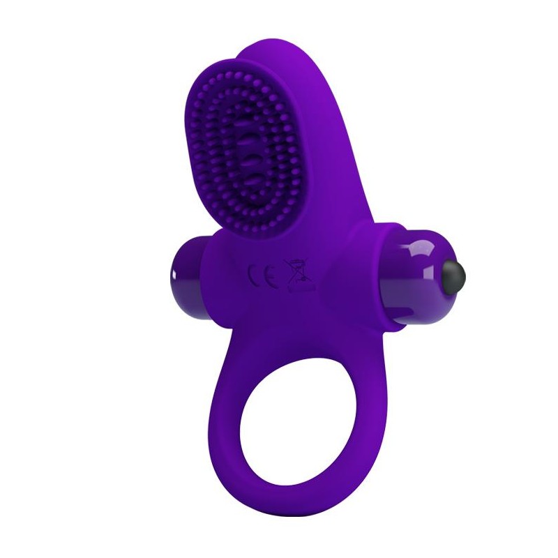PRETTY LOVE - VIBRANT PENIS RING II Purple