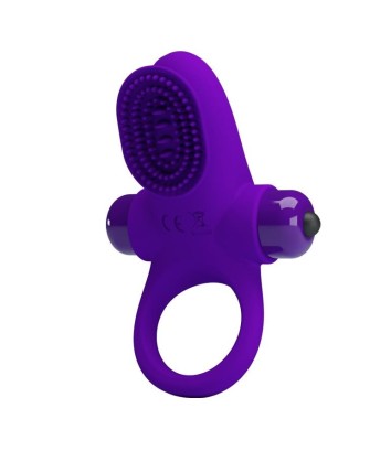 PRETTY LOVE - VIBRANT PENIS RING II Purple