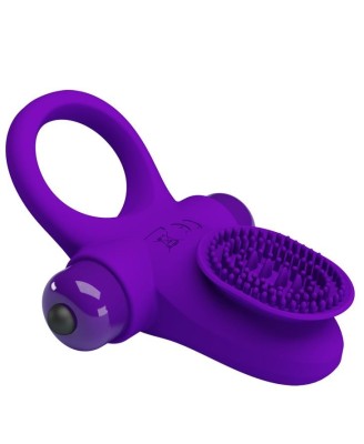 PRETTY LOVE - VIBRANT PENIS RING II Purple