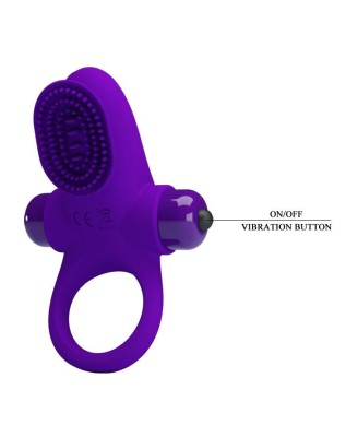 PRETTY LOVE - VIBRANT PENIS RING II Purple