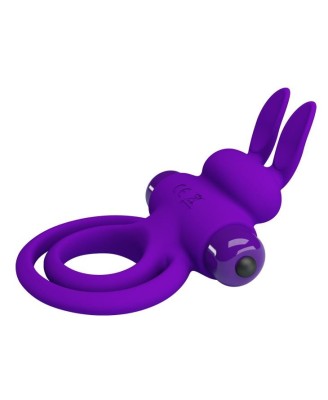 PRETTY LOVE - VIBRANT PENIS RING III 10 Functions Purple