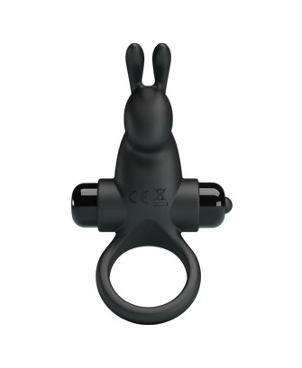 PRETTY LOVE - VIBRANT PENIS RING I Black