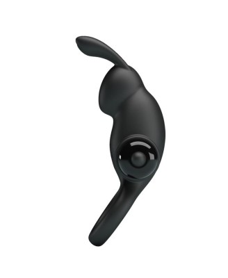 PRETTY LOVE - VIBRANT PENIS RING I Black