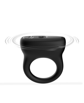 Oring Black - Wibrujący Pierścień Erekcyjny
