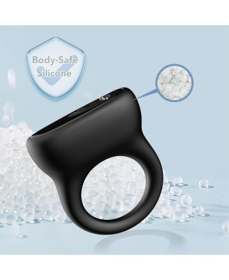 Oring Black - Wibrujący Pierścień Erekcyjny
