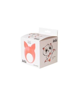 Pierscien- Vibrating Cockring MiMi Animals Kitten Kyle Orange