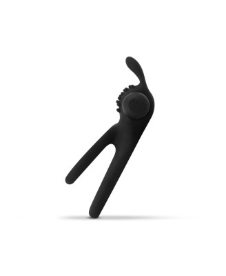 Share Ring - Double Vibrating Cock Ring with Rabbit Ears