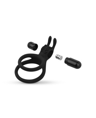 Share Ring - Double Vibrating Cock Ring with Rabbit Ears