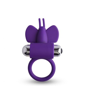 Pierścień- Anello fallico vibrante butterfly Toyz4Lovers