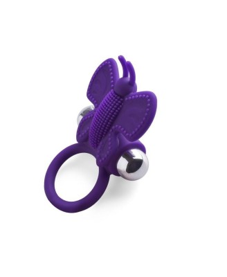 Pierścień- Anello fallico vibrante butterfly Toyz4Lovers