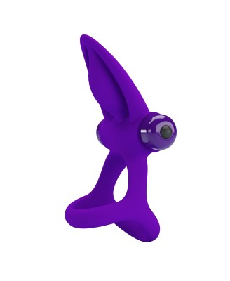 PRETTY LOVE - VIBRATION COCK RING, 10 vibration functions