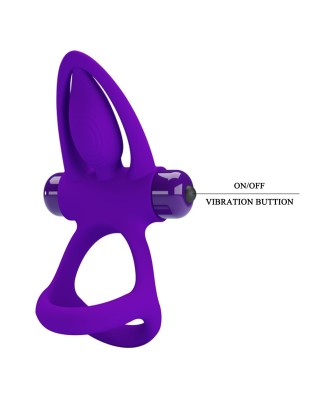PRETTY LOVE - VIBRATION COCK RING, 10 vibration functions