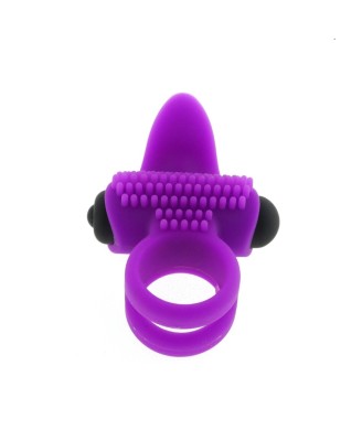 Pierścień-Wibrator - Bullet Lastic Ring.Func:1.Medical Silicon. Violet