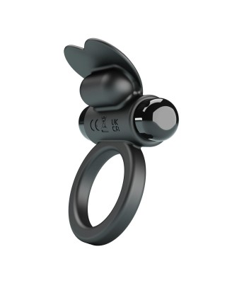 PRETTY LOVE - VIBRANT PENIS RING DEBONAIRE Black, 10 vibration functions
