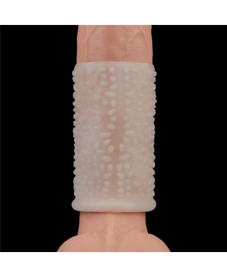 Vibrating Drip Knights Ring (White) - Wibrujący Pierścień Erekcyjny