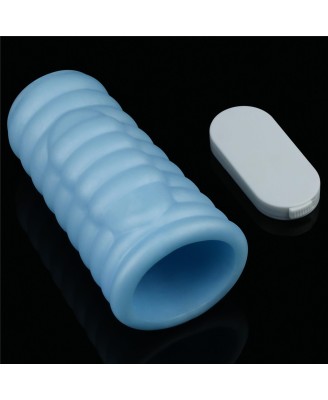 Vibrating Wave Knights Ring (Blue) - Wibrujący Pierścień Erekcyjny
