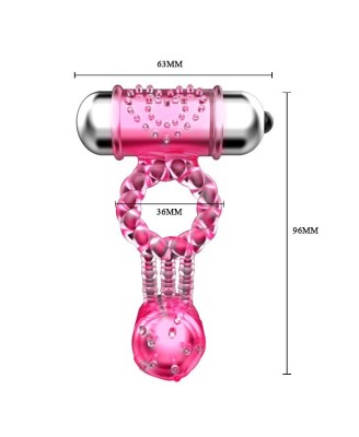 BAILE - Sweet vibration ring, 10 vibration functions Vibration