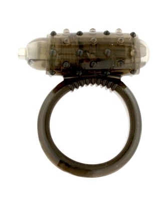 Mini Vibrating Cockring Black
