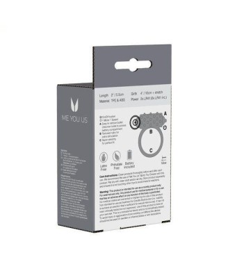 Pierścień- Me You Us Classic Smoke Cock Ring Smoke