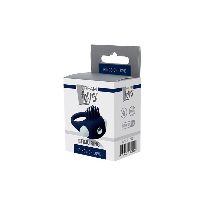 RINGS OF LOVE STIMU RING BLUE
