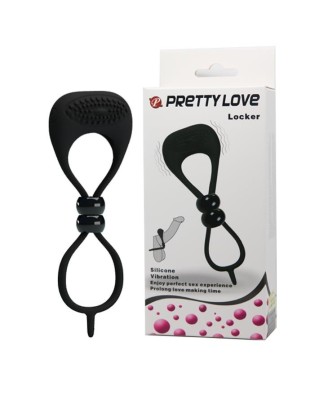 PRETTY LOVE - LOCKER - Wibrujący Pierścień Erekcyjny
